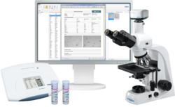 Цифровое решение для работы с микроскопией осадка мочи и биохимическим анализом мочи Vision Uri+